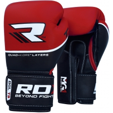 Боксерские перчатки RDX Quad Kore Red