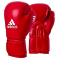 Боксерские перчатки adidas AIBA red 12oz