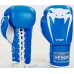 Боксерские перчатки на шнуровке кожа Venum Giant VL-5786-B