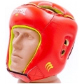 Шлем боксерский детский кожаный  MATSA MA-4002-R