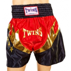 Шорты для тайского бокса TWINS ZB-6141-R